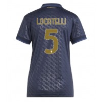 Camiseta Juventus Manuel Locatelli #5 Tercera Equipación Replica 2024-25 para mujer mangas cortas